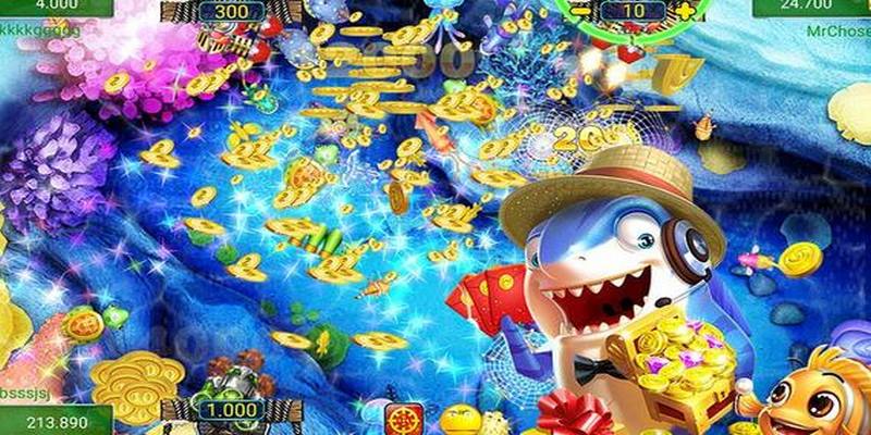 Chiến thuật ngắm bắn đàn cá mới ra giúp  game thủ bắn hạ nhiều mục tiêu