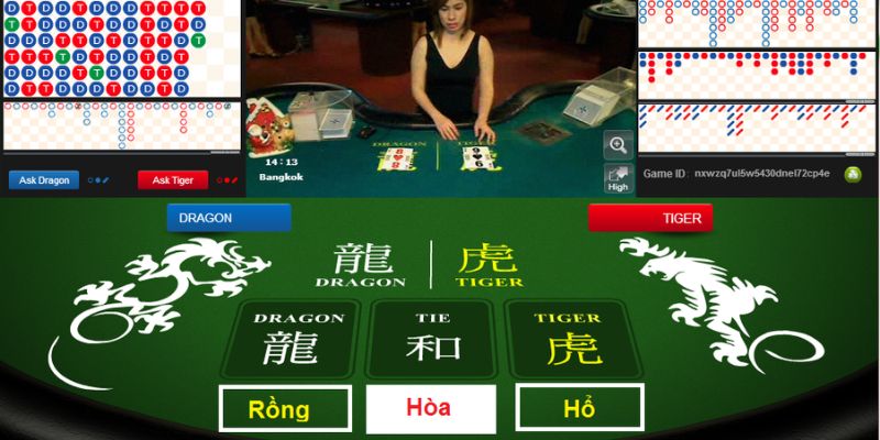 Tính năng tự động đặt cược tại game Rồng Hổ